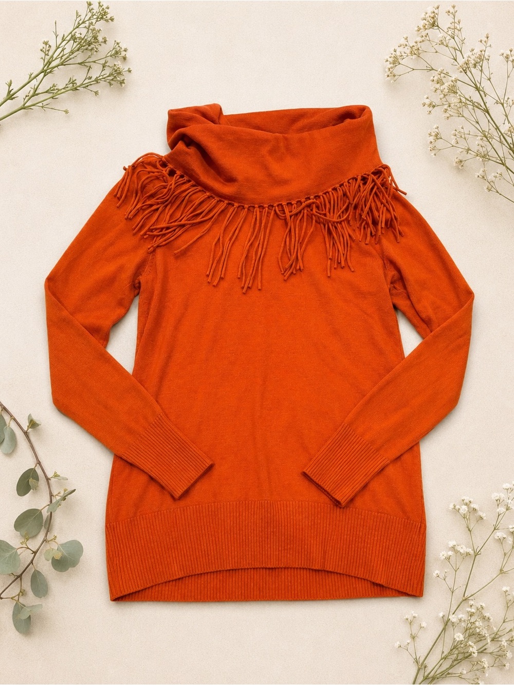 Michael Kors burnt orange sweater